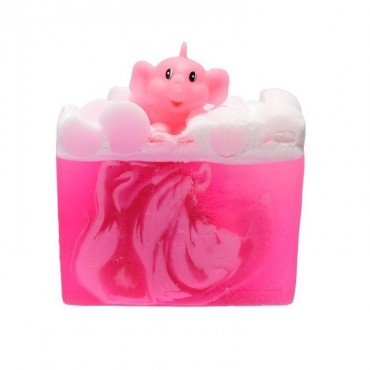 Pink Elephant Glycerinseife mit Mandarin Bomb Cosmetics