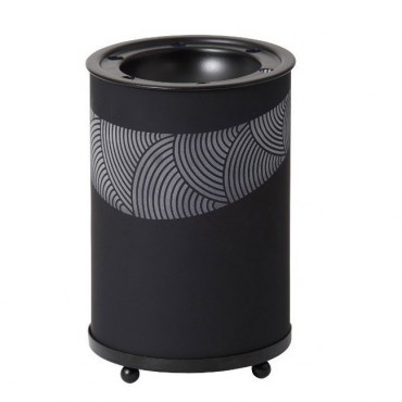 Black Sandblast Wachskamin von Yankee Candle