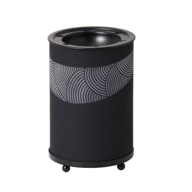 Black Sandblast Wachskamin von Yankee Candle