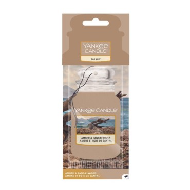 Car jar Amber & Sandalwood Yankee Candle