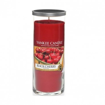 Große Sägezahn Black Cherry Yankee Kerze