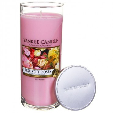 Große Säge frisch geschnittene Rosen Yankee Candle