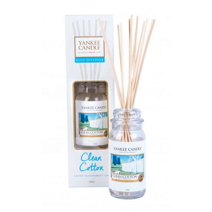 Classic Clean Cotton Yankee Candle Duftstäbchen