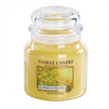 Mittlere Kerze Flowers in the Sun von Yankee Candle