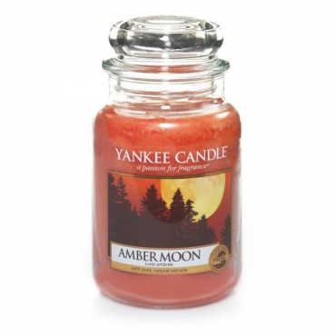 Amber Moon Yankee Candle große Kerze