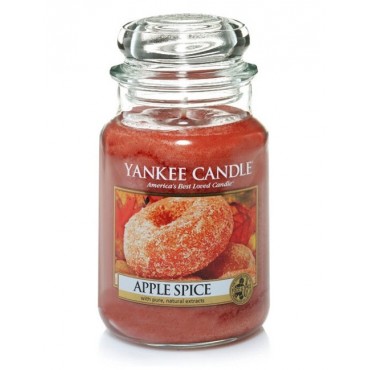 Große Apfel-Gewürz-Kerze von Yankee Candle