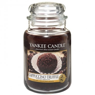 Große Kerze Cappuccino Truffle von Yankee Candle