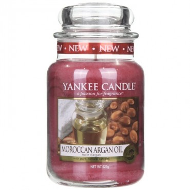 Große marokkanische Arganöl-Kerze von Yankee Candle