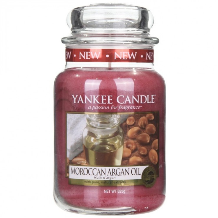 Große marokkanische Arganöl-Kerze von Yankee Candle