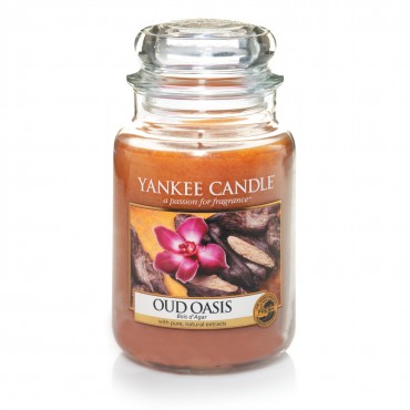 Oud Oasis große Kerze von Yankee Candle