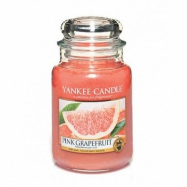 Rosa Grapefruit Yankee Candle große Kerze