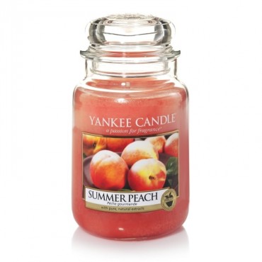 Große Sommer Pfirsich Kerze von Yankee Candle