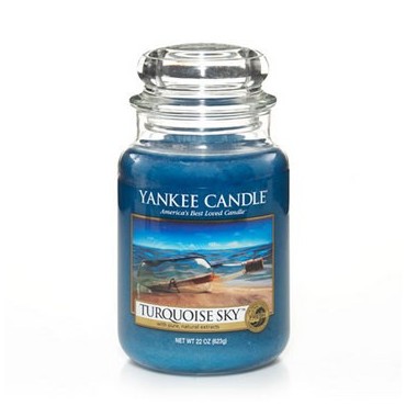 Große Kerze Turquoise Sky von Yankee Candle