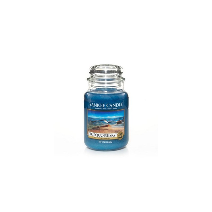 Große Kerze Turquoise Sky von Yankee Candle
