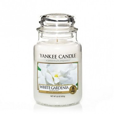 Große Kerze White Gardenia von Yankee Candle