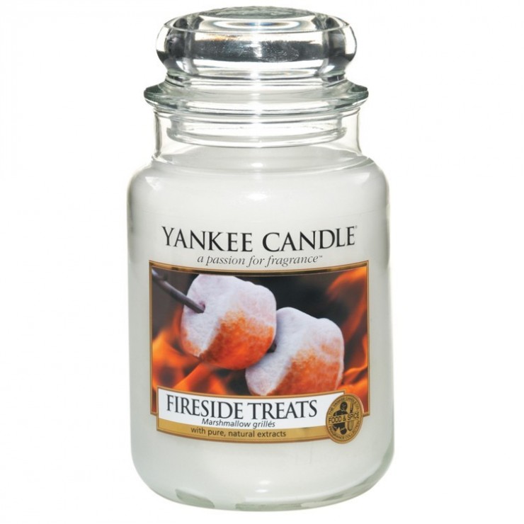 Große Kerze Fireside Treats von Yankee Candle