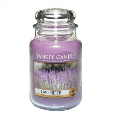 Große Lavendel Yankee Kerze