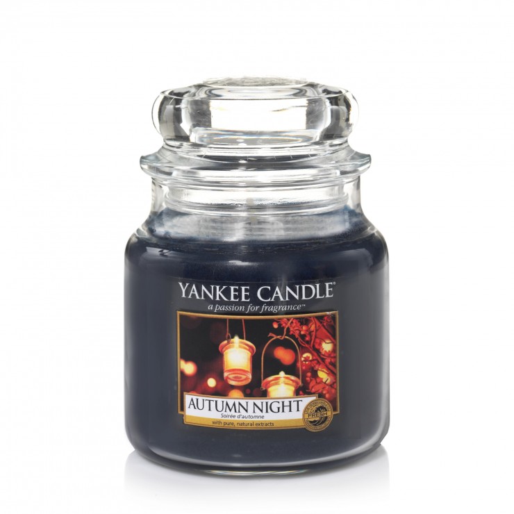 Medium Autumn Night Yankee Kerze