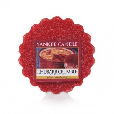 Rhabarber-Streusel-Wachs von Yankee Candle