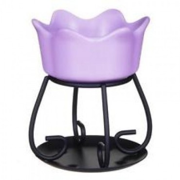 Petal Schale Kamin lila