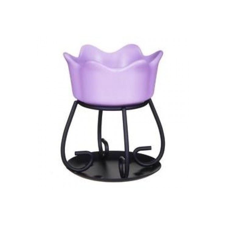 Petal Schale Kamin lila