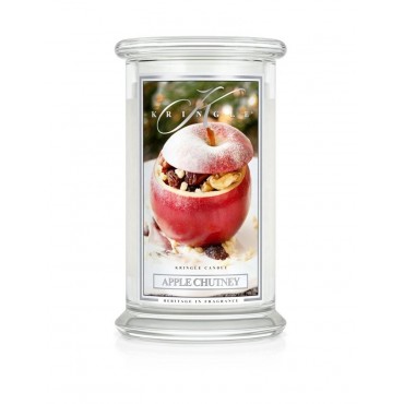 Große Apfel Chutney Kringle Kerze