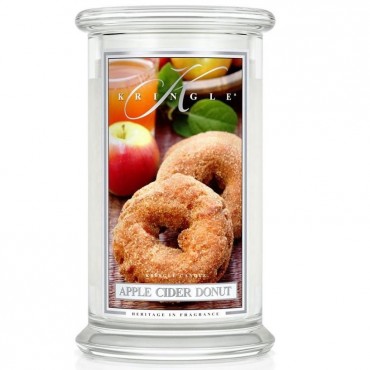 Große Atkins Cider Donut Kringle Kerze