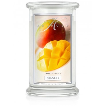Große Mango-Kringel-Kerze