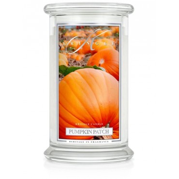 Große Pumpkin Patch Kringle Kerze