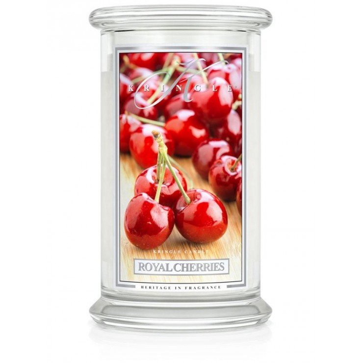Große Royal Cherries Kringle Kerze