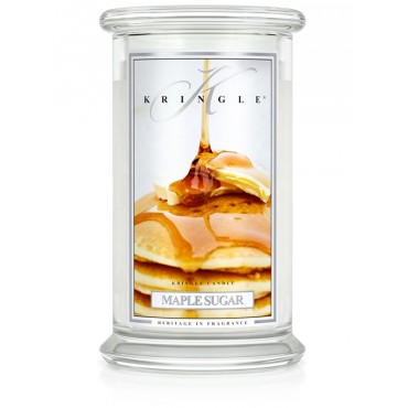 Große Maple Sugar Kringle Kerze