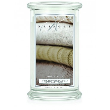 Große Comfy Sweater Kringle Kerze