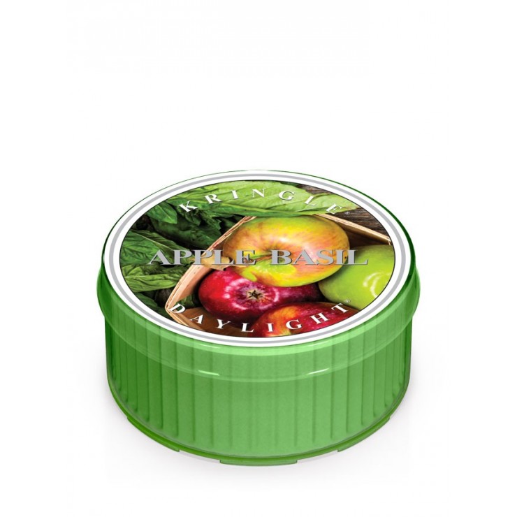 Daylight Apple Basil Kringle Kerze
