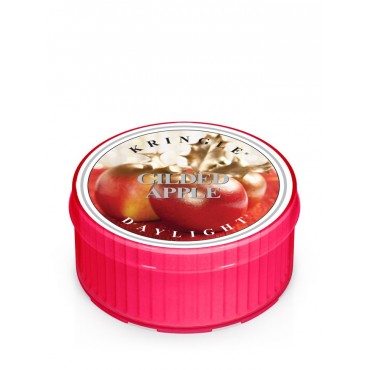 Daylight Gilded Apple Kringle Kerze