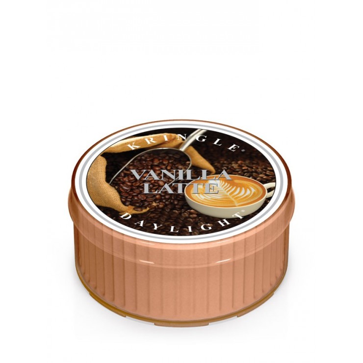 Tageslicht Vanille Latte Kringle Kerze