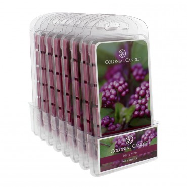 Berry Vine Colonial Kerzenwachs