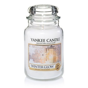 Große Winter Glow Kerze von Yankee Candle