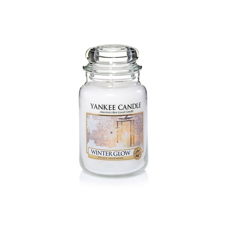 Große Winter Glow Kerze von Yankee Candle