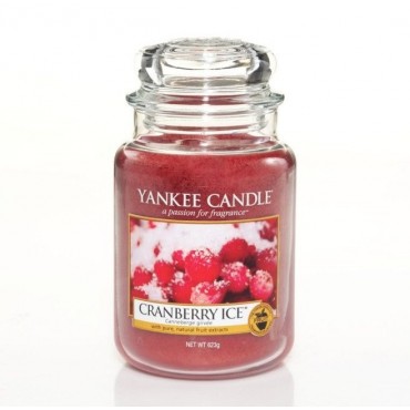 Große Cranberry Ice Yankee Kerze