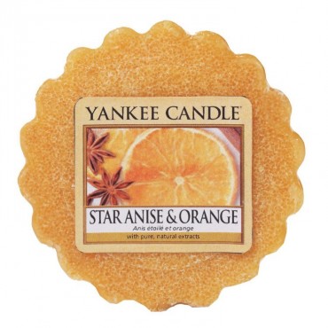 Sternanis & Orange Duftwachs von Yankee Candle