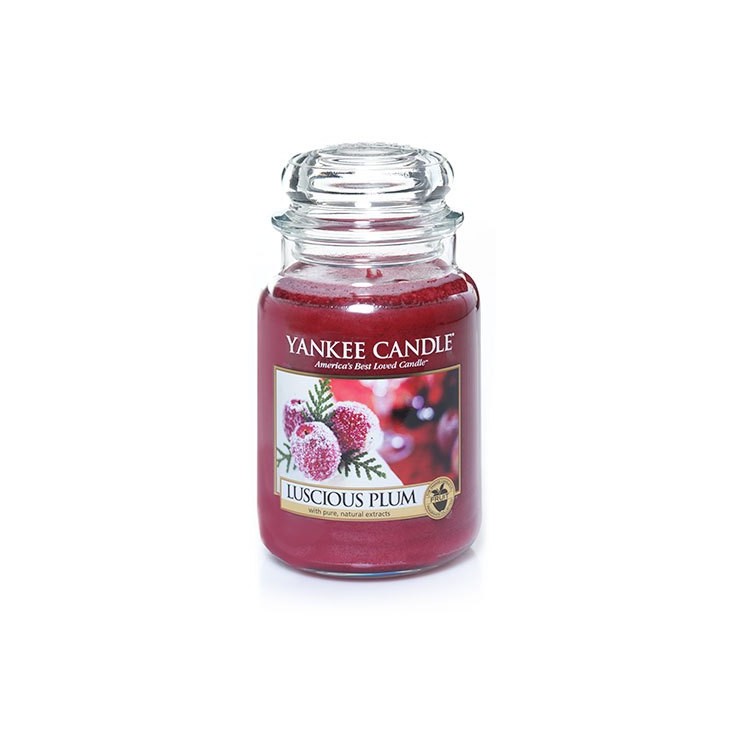 Große Kerze "Luscious Plum" von Yankee Candle