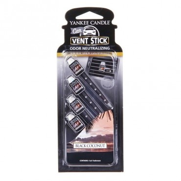 Auto Entlüftung Stick Black Coconut Yankee Candle