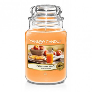 Große Farm Fresh Peach Yankee Kerze