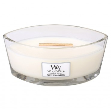 Hearthwick White Tea & Jasmin WoodWick Kerze