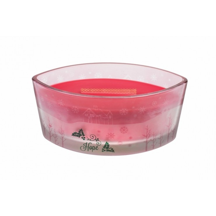 Hearthwick Scenic Ellipse Cinnamon Cheer WoodWick Kerze