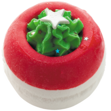 Prickelnde Badekugel - Lebkuchen-Weihnachtsbaum - Bomb Cosmetics