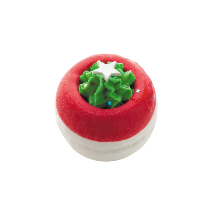 Prickelnde Badekugel - Lebkuchen-Weihnachtsbaum - Bomb Cosmetics