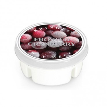 Frosted Cranberry Kringle Kerze Wachs