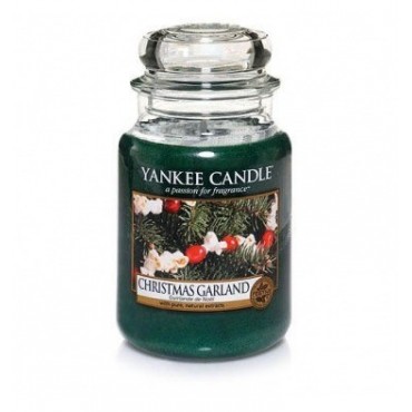 Große Weihnachtsgirlande Kerze von Yankee Candle