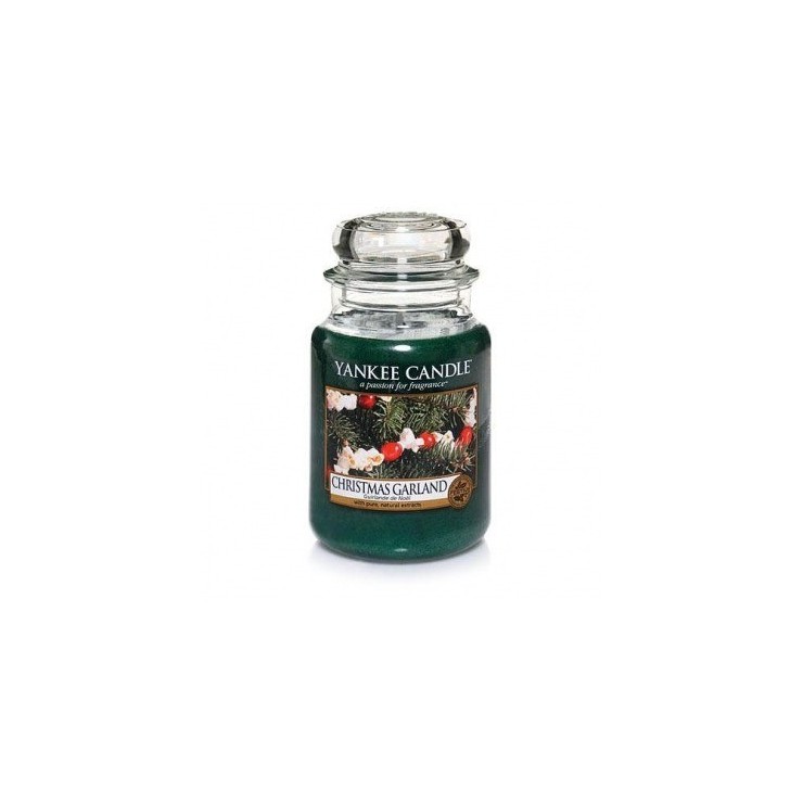 Große Weihnachtsgirlande Kerze von Yankee Candle